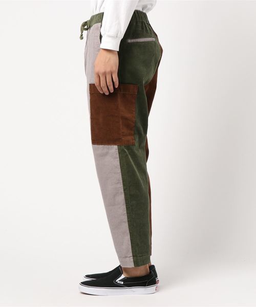 aditional（アディショナル）の「コーデュロイイージーパンツ／80/20クロス／Made in Japan（カーゴパンツ・メンズ・ブラウン/マルチ/シルバーグレー・M/L）」の5枚目の写真