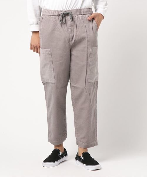 aditional（アディショナル）の「コーデュロイイージーパンツ／80/20クロス／Made in Japan（カーゴパンツ・メンズ・ブラウン/マルチ/シルバーグレー・M/L）」の8枚目の写真