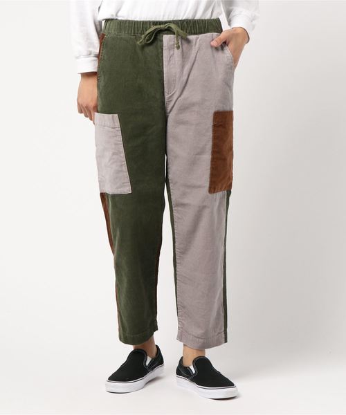 aditional（アディショナル）の「コーデュロイイージーパンツ／80/20クロス／Made in Japan（カーゴパンツ・メンズ・ブラウン/マルチ/シルバーグレー・M/L）」の6枚目の写真