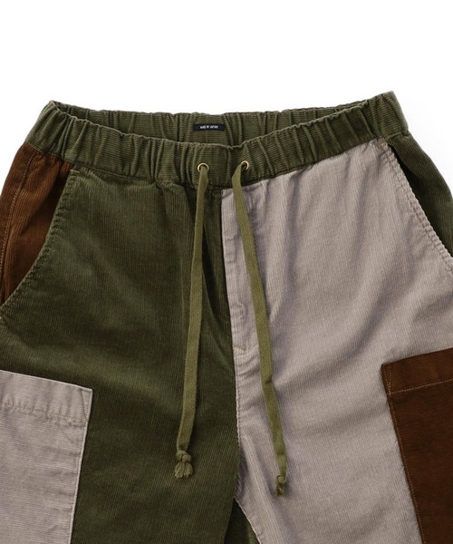 aditional（アディショナル）の「コーデュロイイージーパンツ／80/20クロス／Made in Japan（カーゴパンツ・メンズ・ブラウン/マルチ/シルバーグレー・M/L）」の14枚目の写真