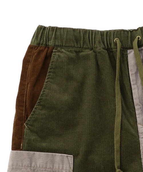 aditional（アディショナル）の「コーデュロイイージーパンツ／80/20クロス／Made in Japan（カーゴパンツ・メンズ・ブラウン/マルチ/シルバーグレー・M/L）」の13枚目の写真