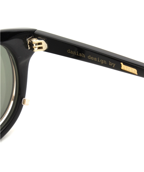 AMERICAN RAG CIE（アメリカンラグシー）の「HAN KJOBENHAVN/104-HKN-TIMELESS-CLIP（サングラス・メンズ・ブラック/イエロー系その他・FREE）」の6枚目の写真