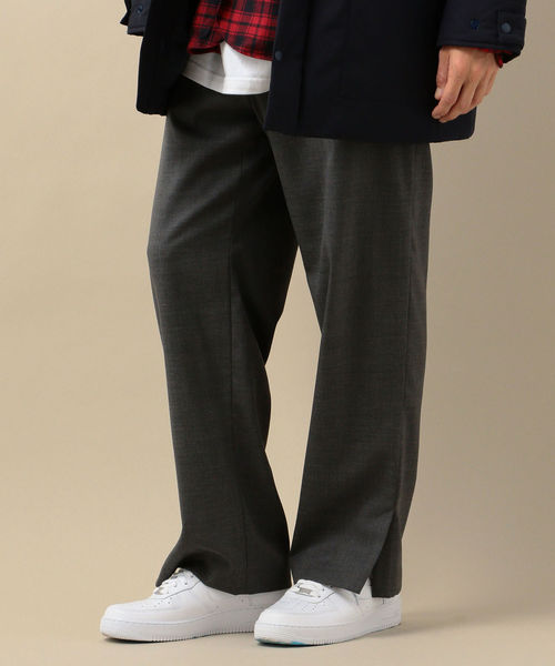 SHIPS(シップス)の「SU: TW SOLOTEX(R) スリット パンツ(その他パンツ・メンズ・グレー/ベージュ・SMALL/MEDIUM/LARGE/X-LARGE)」の4枚目の写真