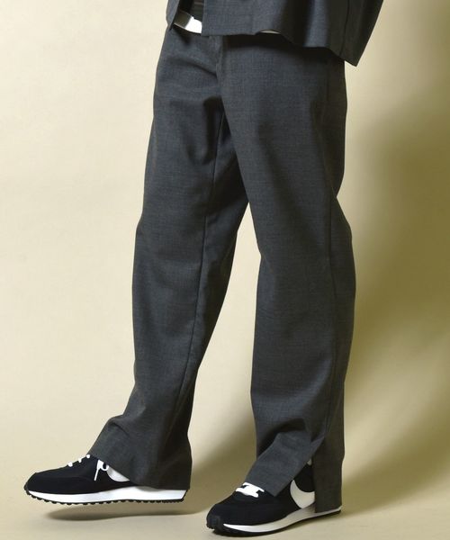 SHIPS(シップス)の「SU: TW SOLOTEX(R) スリット パンツ(その他パンツ・メンズ・グレー/ベージュ・SMALL/MEDIUM/LARGE/X-LARGE)」の18枚目の写真