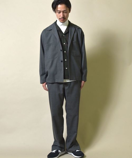 SHIPS(シップス)の「SU: TW SOLOTEX(R) スリット パンツ(その他パンツ・メンズ・グレー/ベージュ・SMALL/MEDIUM/LARGE/X-LARGE)」の17枚目の写真