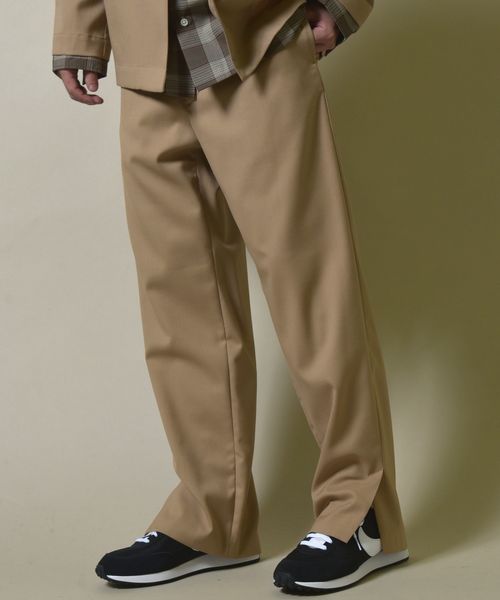 SHIPS(シップス)の「SU: TW SOLOTEX(R) スリット パンツ(その他パンツ・メンズ・グレー/ベージュ・SMALL/MEDIUM/LARGE/X-LARGE)」の15枚目の写真