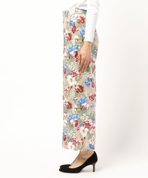 EMODA（エモダ）の「ヴィンテージフラワーワイドパンツ（その他パンツ・レディース・ブラック/その他・SMALL/MEDIUM）」の4枚目の写真