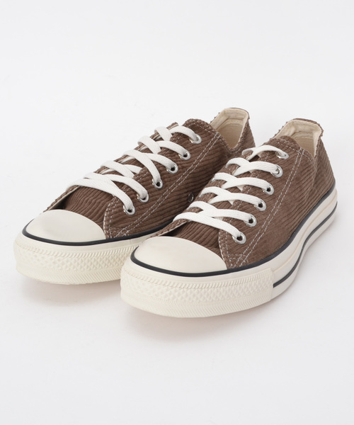 CONVERSE（コンバース）の「コンバース CONVERSE / オールスター ウォッシュドコーデュロイ ローカットスニーカー（スニーカー・メンズ・ピンク/オレンジ/ブラウン・23.0cm/24.0cm/26.0cm/27.0cm/28.0cm）」の2枚目の写真