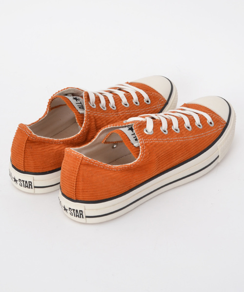 CONVERSE（コンバース）の「コンバース CONVERSE / オールスター ウォッシュドコーデュロイ ローカットスニーカー（スニーカー・メンズ・ピンク/オレンジ/ブラウン・23.0cm/24.0cm/26.0cm/27.0cm/28.0cm）」の8枚目の写真
