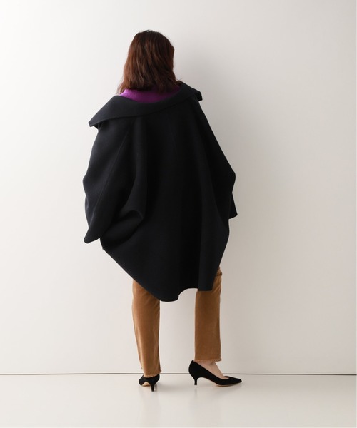 Spick and Span】ダブルリバーマントコート ポンチョ