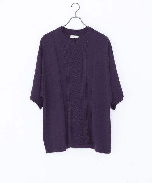 Iroquois（イロコイ）の「C/R CABLE KNIT（ニット/セーター）」 - WEAR