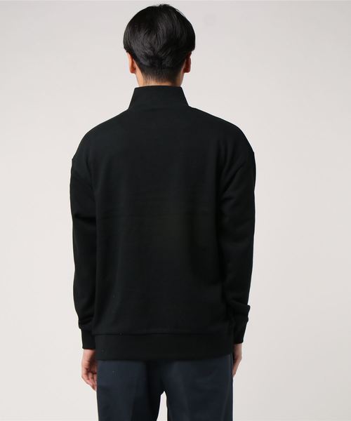 UCLA（ユーシーエルエー）の「UCLA ハーフジップ 切替 トレーナー (M1)（スウェット・メンズ・ホワイト/ブラック/ベージュ・MEDIUM/LARGE/X-LARGE）」の4枚目の写真