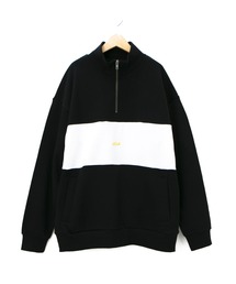 UCLA ハーフジップ 切替 トレーナー (M1)