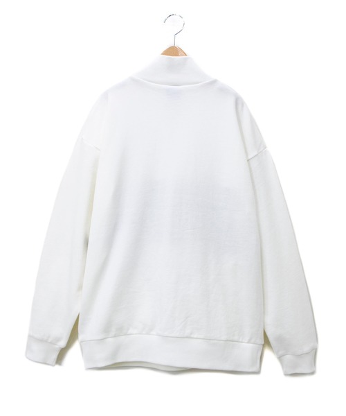 UCLA（ユーシーエルエー）の「UCLA ハーフジップ 切替 トレーナー (M1)（スウェット・メンズ・ホワイト/ブラック/ベージュ・MEDIUM/LARGE/X-LARGE）」の19枚目の写真