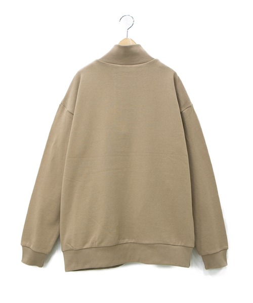 UCLA（ユーシーエルエー）の「UCLA ハーフジップ 切替 トレーナー (M1)（スウェット・メンズ・ホワイト/ブラック/ベージュ・MEDIUM/LARGE/X-LARGE）」の7枚目の写真