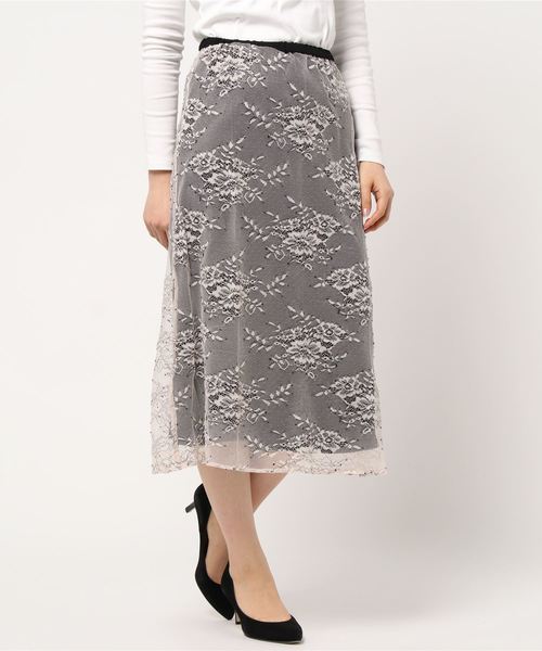 Unaca（アナカ）の「マルチレーススカート（スカート）」 - WEAR
