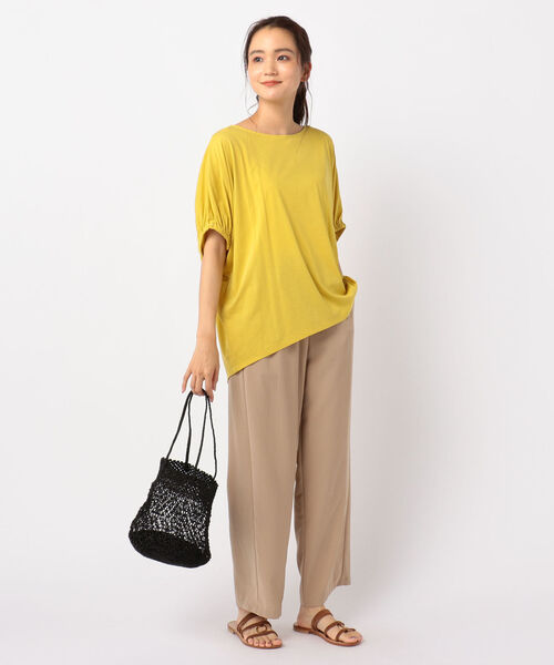 NOLLEY’S(ノーリーズ)の「【BAGMATI/バグマティ】メタリック編みミニバッグ(かごバッグ・レディース・ブラック/シルバー・FREE)」の12枚目の写真