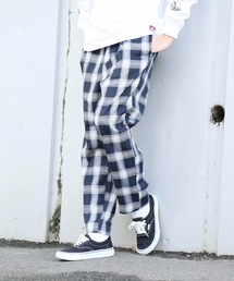 Blue Standard （ブルースタンダード）の「【BLUE STANDARD】チェックパンツ　ワイドシルエット　イージーパンツ仕様（その他パンツ・メンズ）」