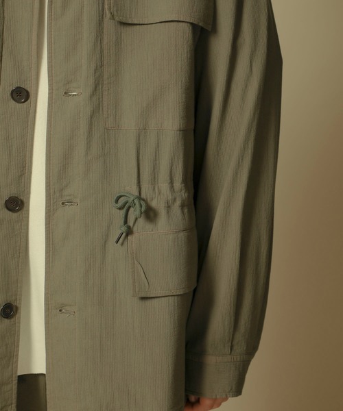 markaware(マーカウェア)の「【MARKAWARE】ミリタリージャケット / A20A-08BL01C(ミリタリージャケット・メンズ・ブラック/オリーブ・1/2)」の9枚目の写真