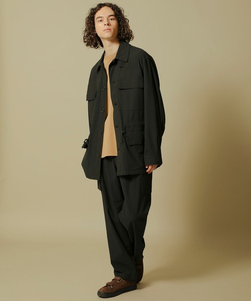 markaware(マーカウェア)の「【MARKAWARE】ミリタリージャケット / A20A-08BL01C(ミリタリージャケット・メンズ・ブラック/オリーブ・1/2)」の11枚目の写真