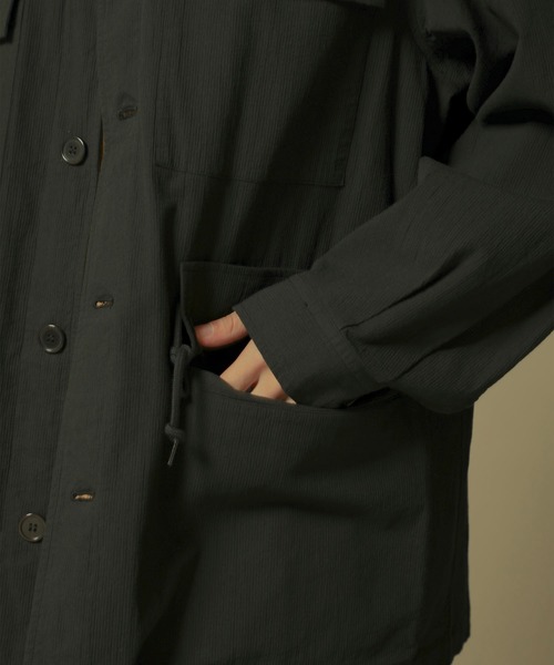 markaware(マーカウェア)の「【MARKAWARE】ミリタリージャケット / A20A-08BL01C(ミリタリージャケット・メンズ・ブラック/オリーブ・1/2)」の17枚目の写真