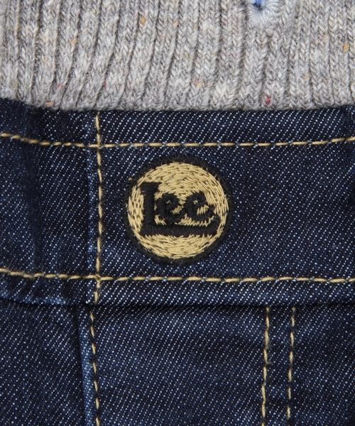 green label relaxing（グリーンレーベルリラクシング）の「【KIDS】[LEE(リー)] リブストレートパンツ（デニムパンツ・キッズ・ライトブルー/コバルトブルー・100cm/110cm/120cm/95cm）」の5枚目の写真