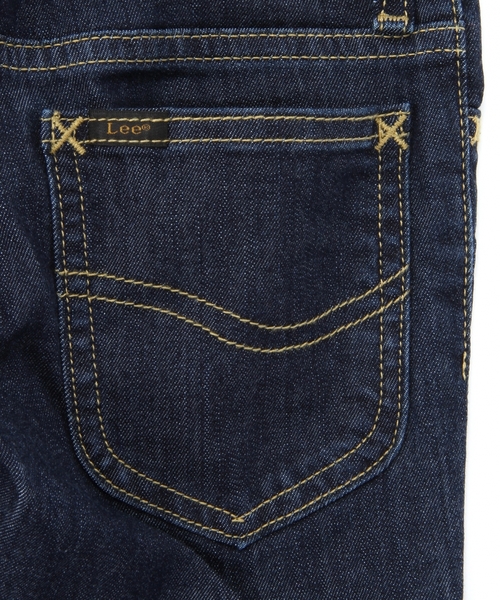 green label relaxing（グリーンレーベルリラクシング）の「【KIDS】[LEE(リー)] リブストレートパンツ（デニムパンツ・キッズ・ライトブルー/コバルトブルー・100cm/110cm/120cm/95cm）」の7枚目の写真