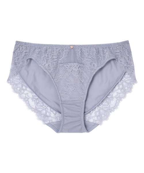 AMPHI（アンフィ）の「AMPHI/シンプル×レース　ショーツ（ショーツ・レディース・ブルー/アイボリー/テラコッタ/チャコールグレー/オレンジ/モスグリーン/コーラルピンク/ネイビー/バーガンディー/ホワイト/マスタード/ライトインディゴブルー/キャメル/ダークグリーン/クリアグリーン/ライトピンク/ライトグレー/ライトパープル/オリーブ/サックスブルー/ベージュ/ブラック/ホワイト×パープル/ミント・MEDIUM/LARGE）」の18枚目の写真