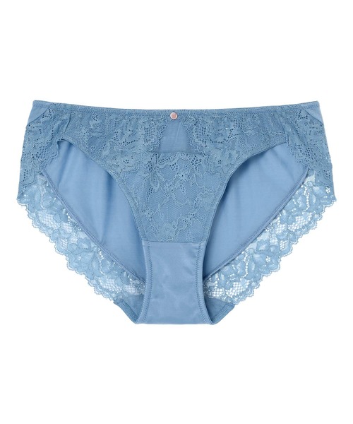 AMPHI（アンフィ）の「AMPHI/シンプル×レース　ショーツ（ショーツ・レディース・ブルー/アイボリー/テラコッタ/チャコールグレー/オレンジ/モスグリーン/コーラルピンク/ネイビー/バーガンディー/ホワイト/マスタード/ライトインディゴブルー/キャメル/ダークグリーン/クリアグリーン/ライトピンク/ライトグレー/ライトパープル/オリーブ/サックスブルー/ベージュ/ブラック/ホワイト×パープル/ミント・MEDIUM/LARGE）」の16枚目の写真