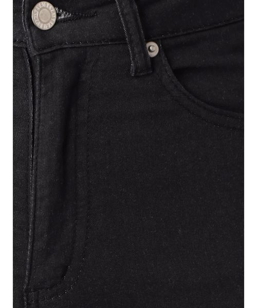 EVRIS（エヴリス）の「BASICフレアーDENIM PT（デニムパンツ・レディース・ブラック/インディゴブルー・SMALL/MEDIUM）」の8枚目の写真