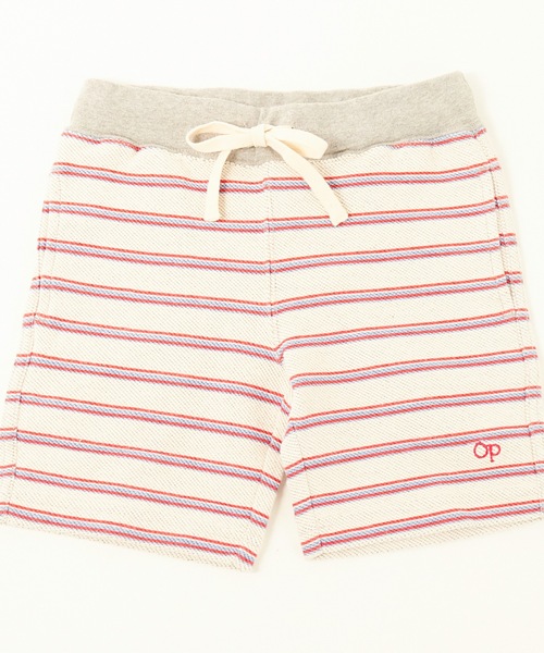 Ocean Pacific(オーシャンパシフィック)の「【OP/オーピー】キッズボーダーハーフパンツ / ショートパンツ ボーダー(その他パンツ・キッズ・ホワイト/ネイビー・130/140/150/160)」の9枚目の写真