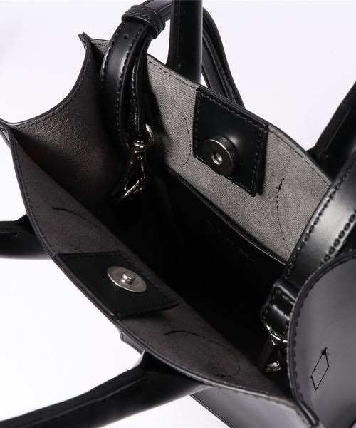 SOLPRESA（ソルプレーサ）の「【Ja】【SOLPRESA】SQUARE  MINI FLAT TOTE（トートバッグ・レディース・ブラック/ブラウン/グレイッシュベージュ・FREE）」の6枚目の写真