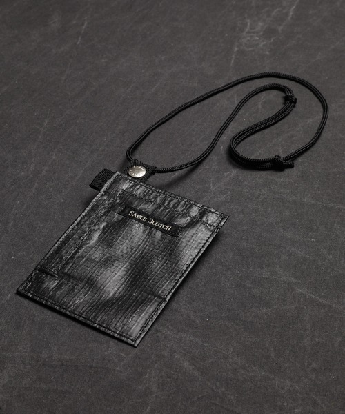 SABLE CLUTCH(セーブルクラッチ)の「EASY HOOK WALLET - NECK CORD wBLACK(財布・メンズ・ブラック/オリーブ・ONE SIZE)」の2枚目の写真