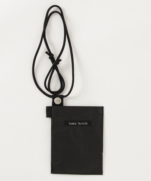 SABLE CLUTCH(セーブルクラッチ)の「EASY HOOK WALLET - NECK CORD wBLACK(財布・メンズ・ブラック/オリーブ・ONE SIZE)」の6枚目の写真