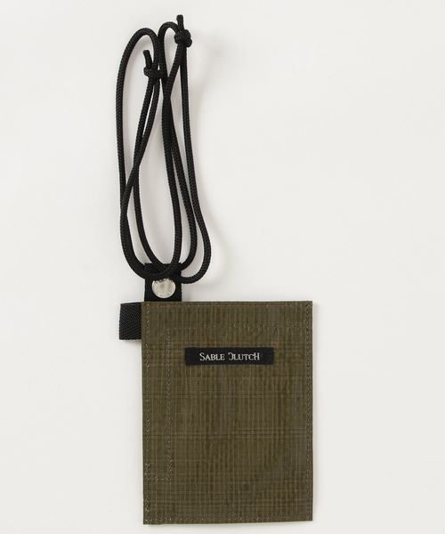 SABLE CLUTCH(セーブルクラッチ)の「EASY HOOK WALLET - NECK CORD wBLACK(財布・メンズ・ブラック/オリーブ・ONE SIZE)」の7枚目の写真