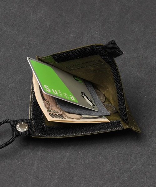 SABLE CLUTCH(セーブルクラッチ)の「EASY HOOK WALLET - NECK CORD wBLACK(財布・メンズ・ブラック/オリーブ・ONE SIZE)」の10枚目の写真