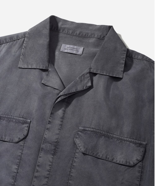 【セール】Gibson Double Pocket S/S Shirt（シャツ/ブラウス）｜Saturdays NYC（サタデーズ ニューヨークシティ ）
