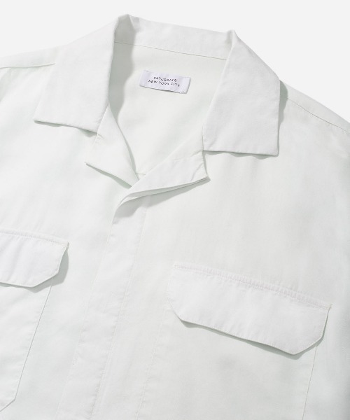 【セール】Gibson Double Pocket S/S Shirt（シャツ/ブラウス）｜Saturdays NYC（サタデーズ ニューヨークシティ ）