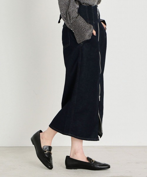 SOMETHING/サムシング FULL ZIP SKIRT