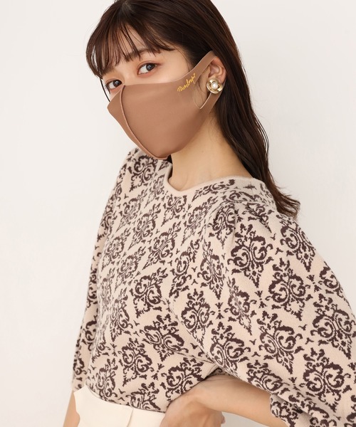 one after another NICE CLAUP（ワンアフターアナザーナイスクラップ）の「血色マスク（マスク・レディース・ブラウン系その他/モカ/サーモンピンク/ピンク/アイボリー・FREE）」の8枚目の写真