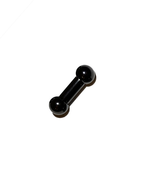 MORPH（モルフ）の「MORPH モルフ バーベルボディーピアス 4ゲージ 8mm~16mm（ピアス（片耳用）・メンズ・ブラック・8/10/12/14/16）」の4枚目の写真
