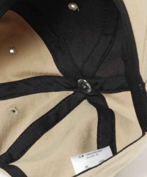 GLOBAL WORK(グローバルワーク)の「【キッズ】洗えるベースボールCAP【吸水速乾】/891456(キャップ・キッズ・ブラック/ベージュ・MEDIUM/LARGE)」の9枚目の写真