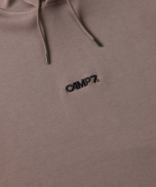 CAMP7（キャンプセブン）の「【CAMP7】エンボスロゴパーカー（パーカー・メンズ・ブラック/ベージュ/グレー/オリーブ/ブルー/ワイン・M/L/XL）」の17枚目の写真