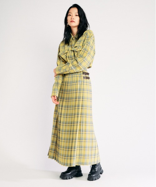 HYSTERIC GLAMOUR（ヒステリックグラマー）の「マキシ丈プリーツ巻 