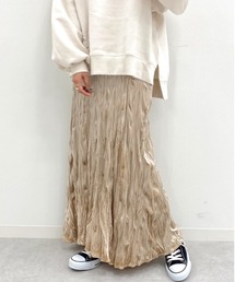 ワッシャーベロアスカート【ZOZOTOWN限定アイテム】
