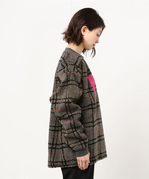 HYSTERIC WOMANアップリケ オーバーサイズスウェット美品 HYSTERIC GLAMOUR - HYSTERIC WOMANアップリケ オーバーサイズ