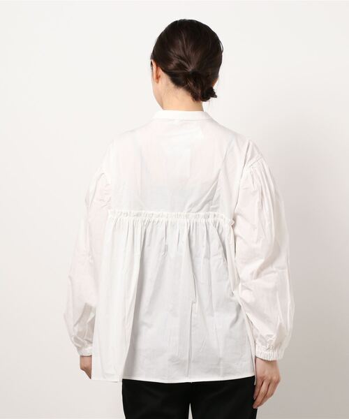 【23区】LIBECO ネックギャザースキッパーシャツ バルーンスリーブ 46 楽天市場】【5％OFFクーポン! 8/27 9:59まで 】coca バルーン