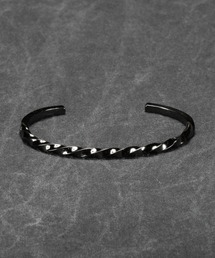 SABLE CLUTCH(Z[uNb`)TWIST BANGLE-DARK FINISHED(oO/Xgoh)