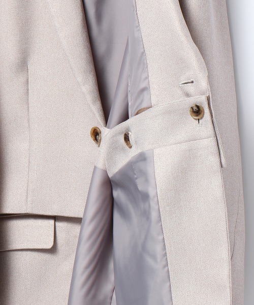 HARE(ハレ)の「2WAYデザインジャケット(HARE)(テーラードジャケット・メンズ・ブラック/ベージュ・SMALL/MEDIUM)」の22枚目の写真