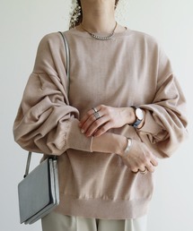 reca | ボリューム袖クルーネックニット(ニット/セーター)